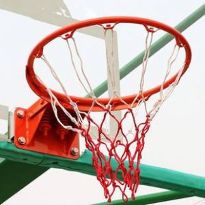 篮球网怎么挂篮球架上